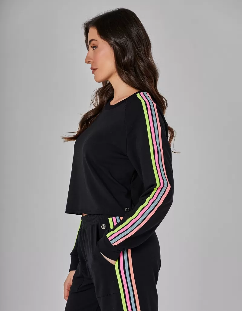 Vestem - Black Aviator Blouse Set - CJ65.I25.C0002