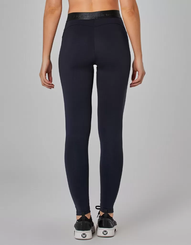 Vestem - Black Core Wrap-Around Waistband Leggings - FS1457.I25.C0002