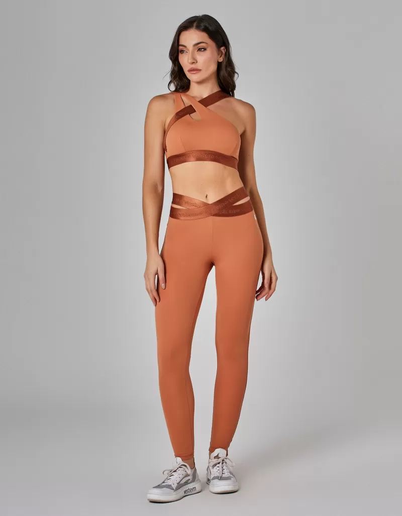 Vestem - Legging Legging Wrap Around Waistband Core Brown Cognac - FS1457.I25.C0552