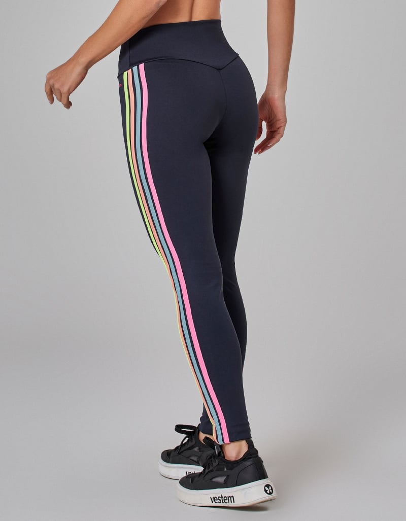 Vestem - Black Aviator Leggings - FS1482.I25.C0002 Vestem - Black Aviator Leggings - FS1482.I25.C0002