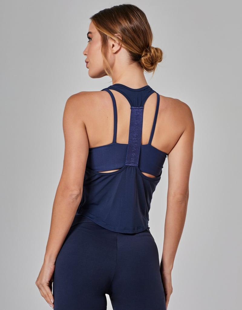 Vestem - Dry Fit Prime Tank Shirt Dark Navy - REG793.I25.C0173 Vestem - Dry Fit Prime Tank Shirt Dark Navy - REG793.I25.C0173