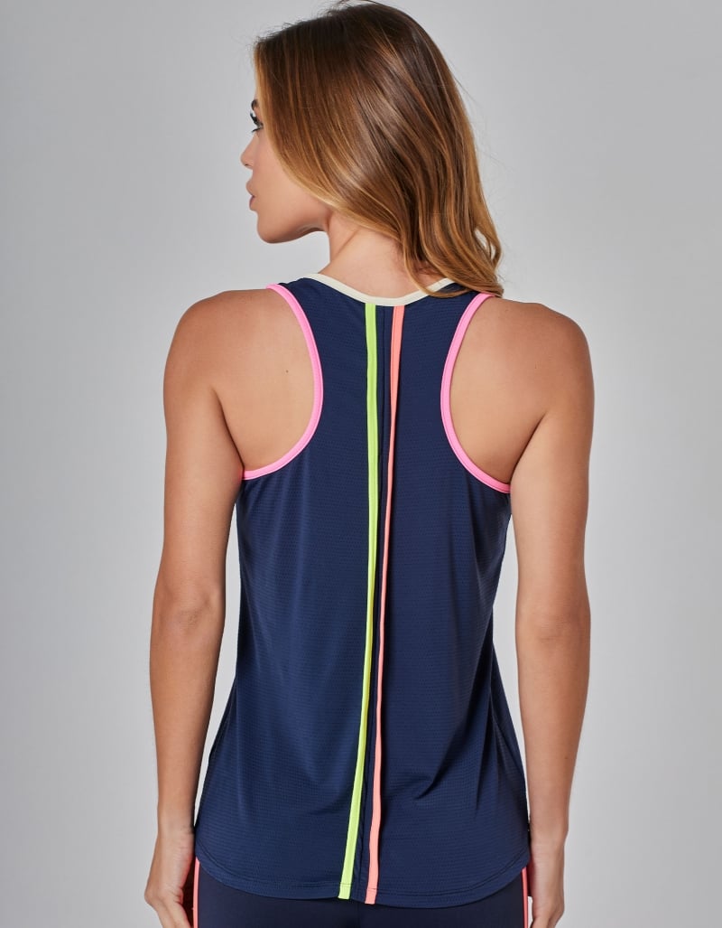 Vestem - Dry Fit Aviator Tank Shirt Dark Navy - REG814.I25.C0173 Vestem - Dry Fit Aviator Tank Shirt Dark Navy - REG814.I25.C0173