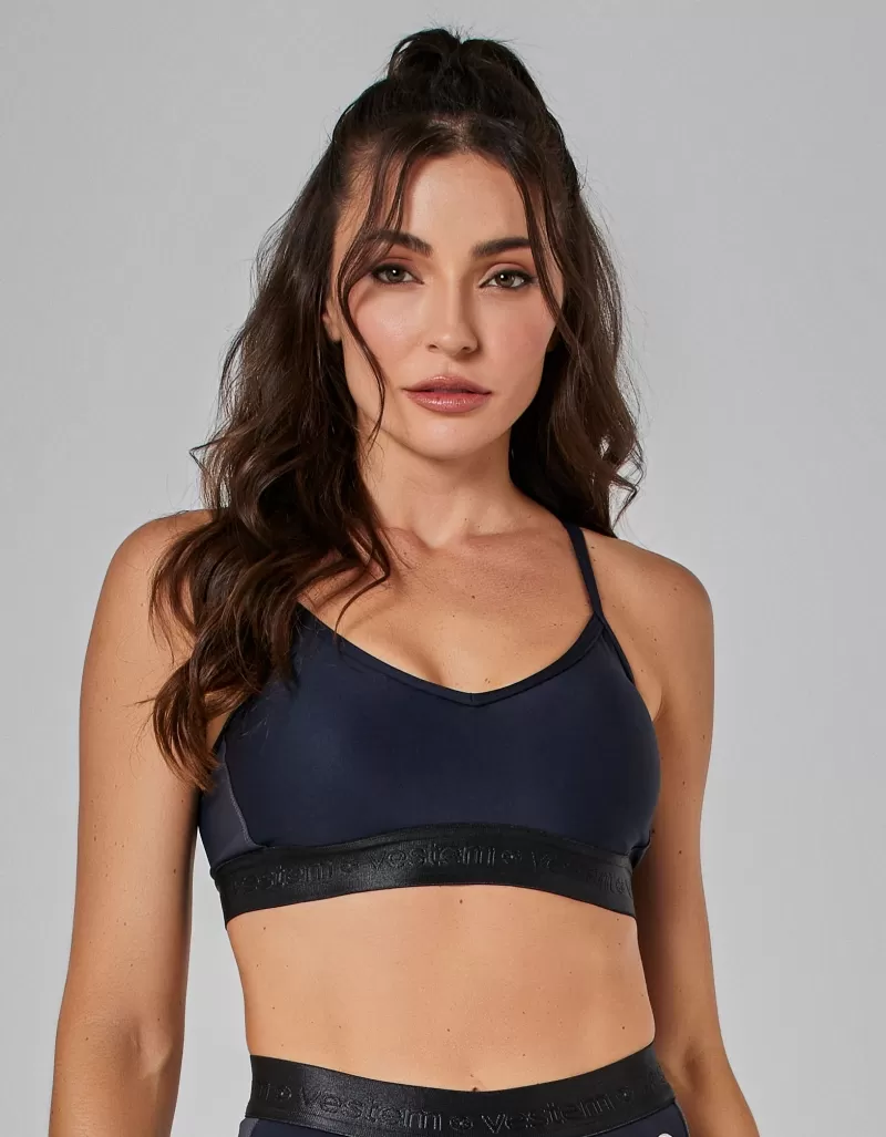 Vestem - Prime Carbox Medium Support Top in Black - TOP1106.I25.C0562