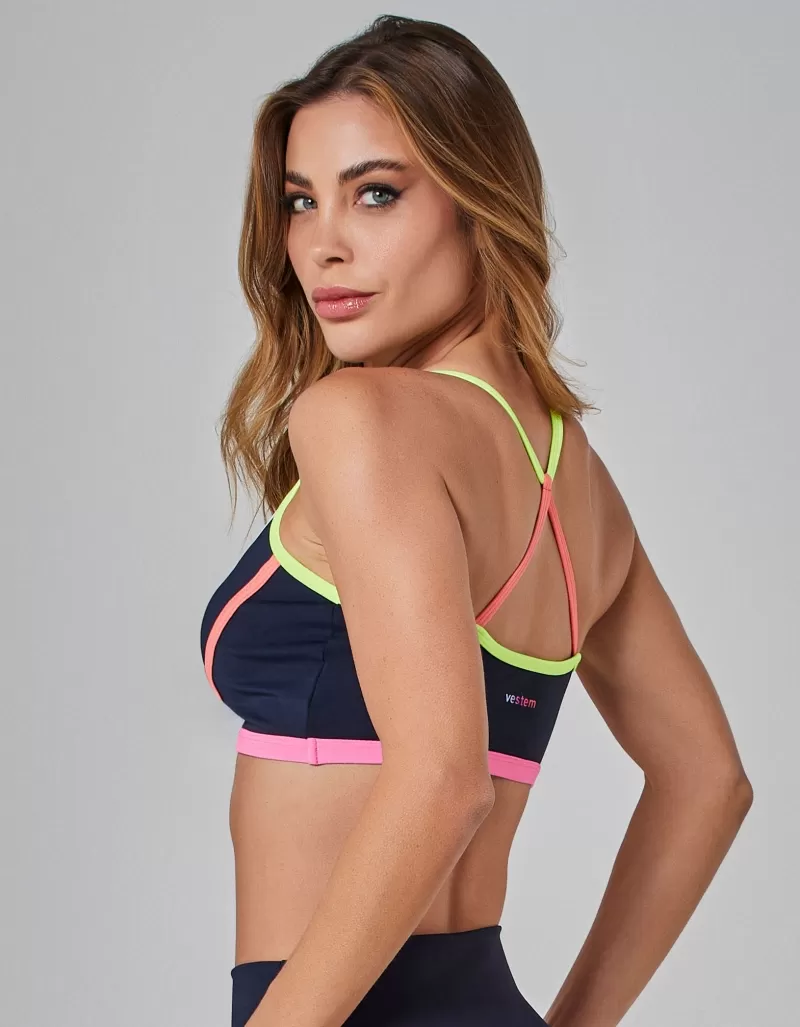 Vestem - Medium Support Aviator Top Dark Navy - TOP1132.I25.C0173