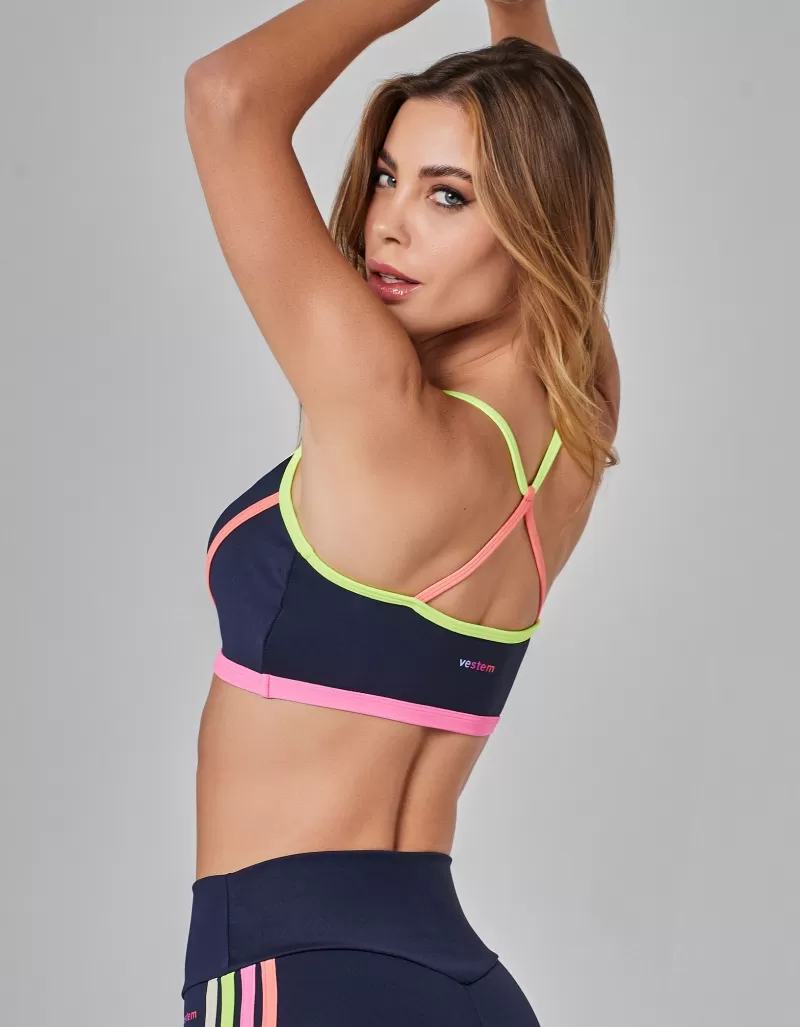 Vestem - Medium Support Aviator Top Dark Navy - TOP1132.I25.C0173