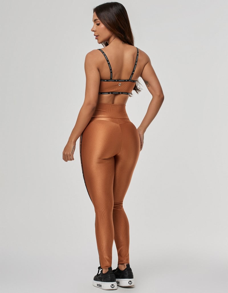 Vestem - Legging legging Hype Brown Cognac - FS1460.I25.C0552 Vestem - Legging legging Hype Brown Cognac - FS1460.I25.C0552