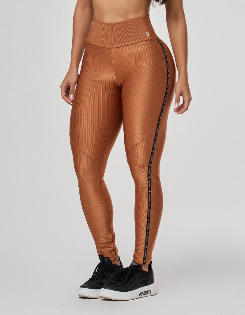 Vestem - Legging legging Hype Brown Cognac - FS1460.I25.C0552