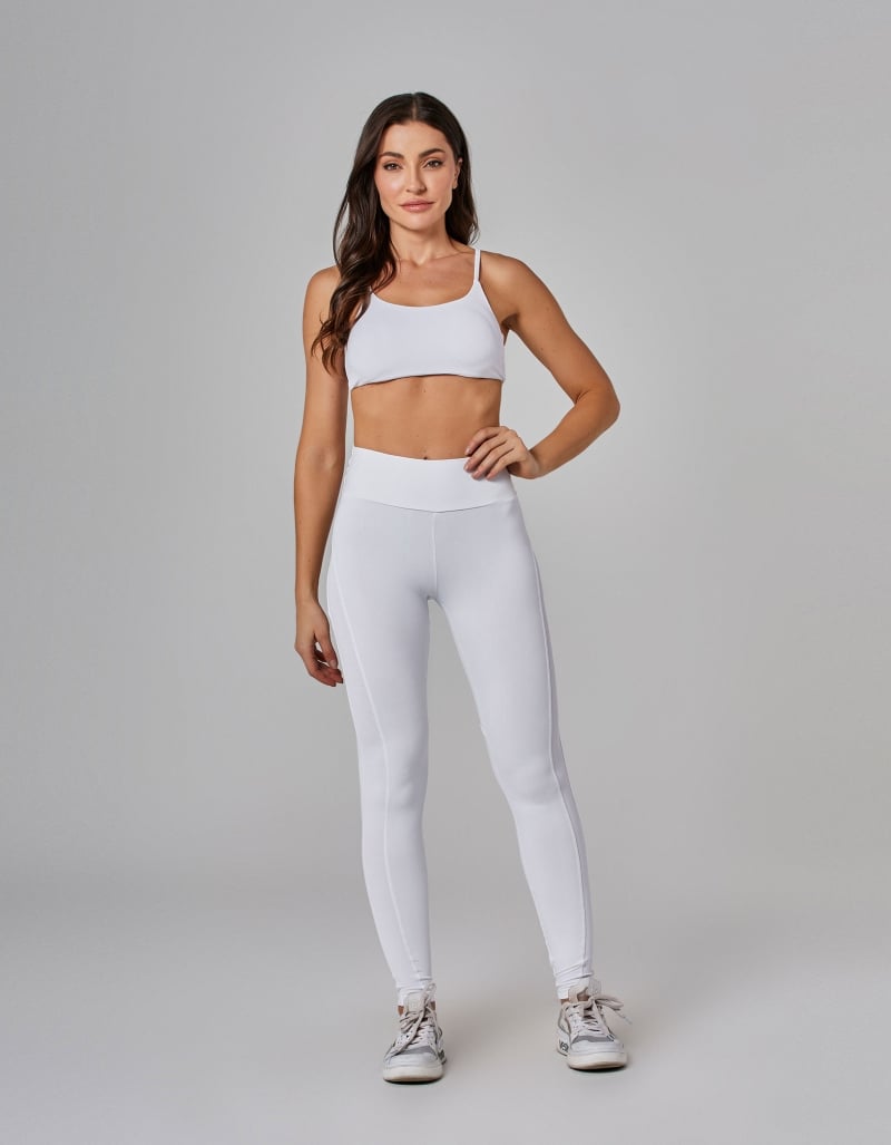 Vestem - White Flow Leggings - FS1476.I25.C0001 Vestem - White Flow Leggings - FS1476.I25.C0001
