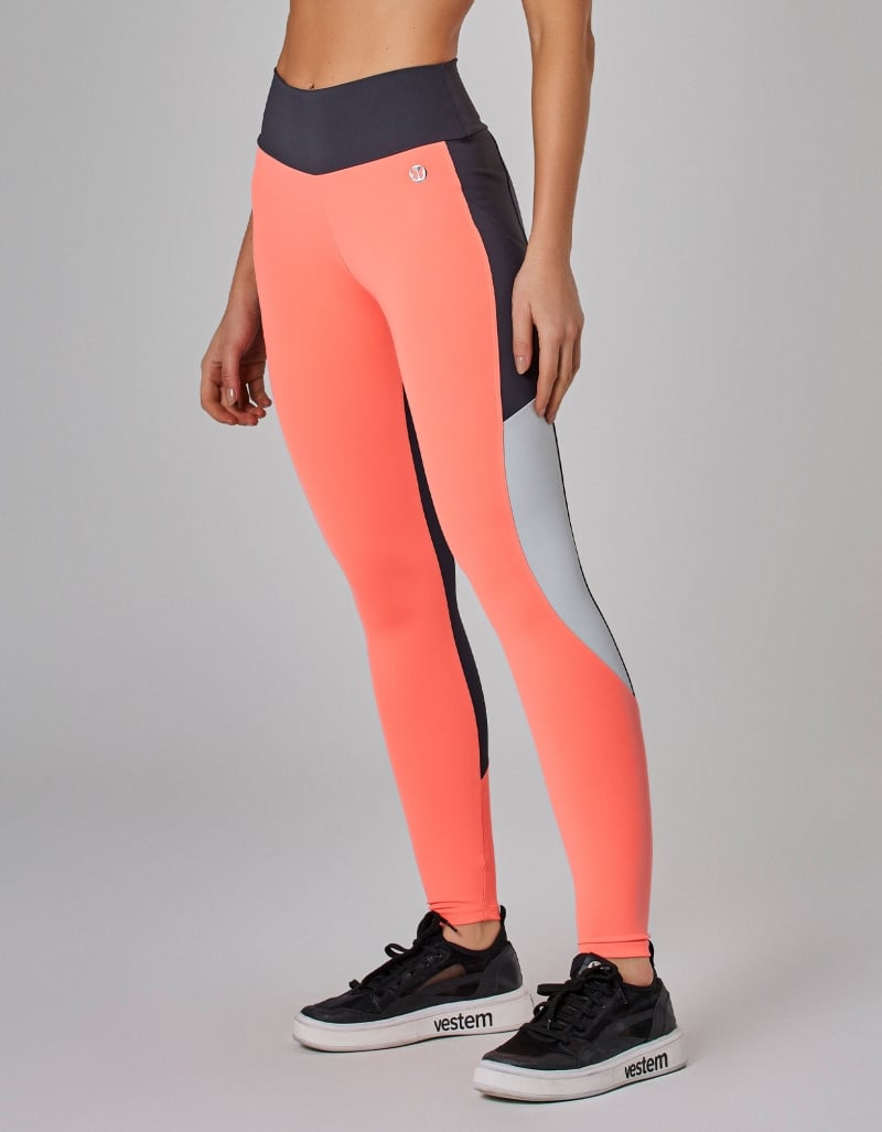 Vestem - Tricolor Trek Carbox and Camellia Orange legging - FS1477.I25.C0559