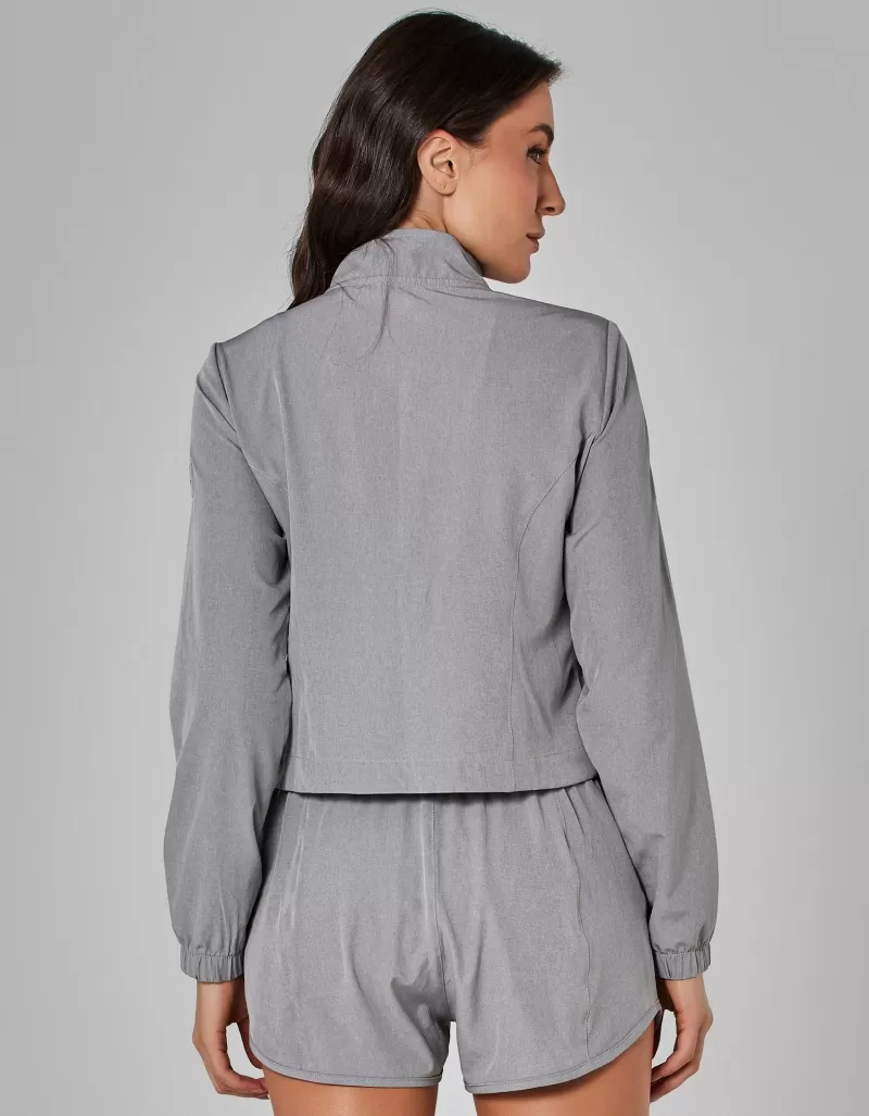 Vestem - Medium Grey Blend Cropped Jacket - JAC250.I25.C0531
