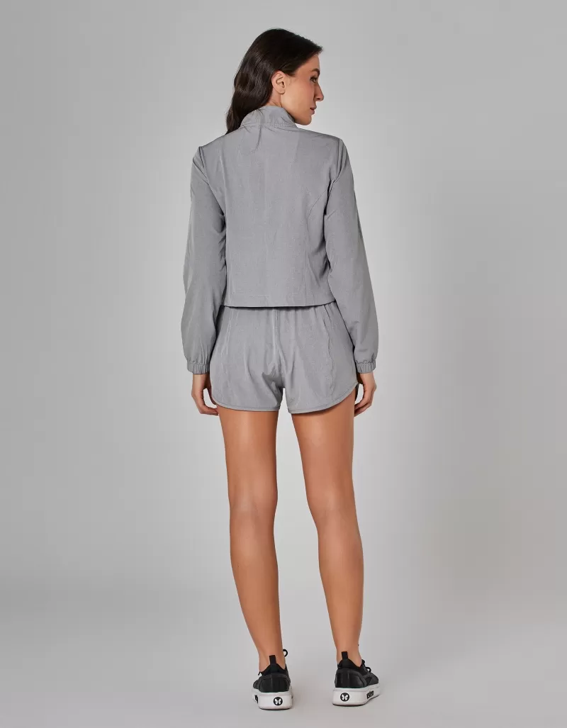 Vestem - Medium Grey Blend Cropped Jacket - JAC250.I25.C0531