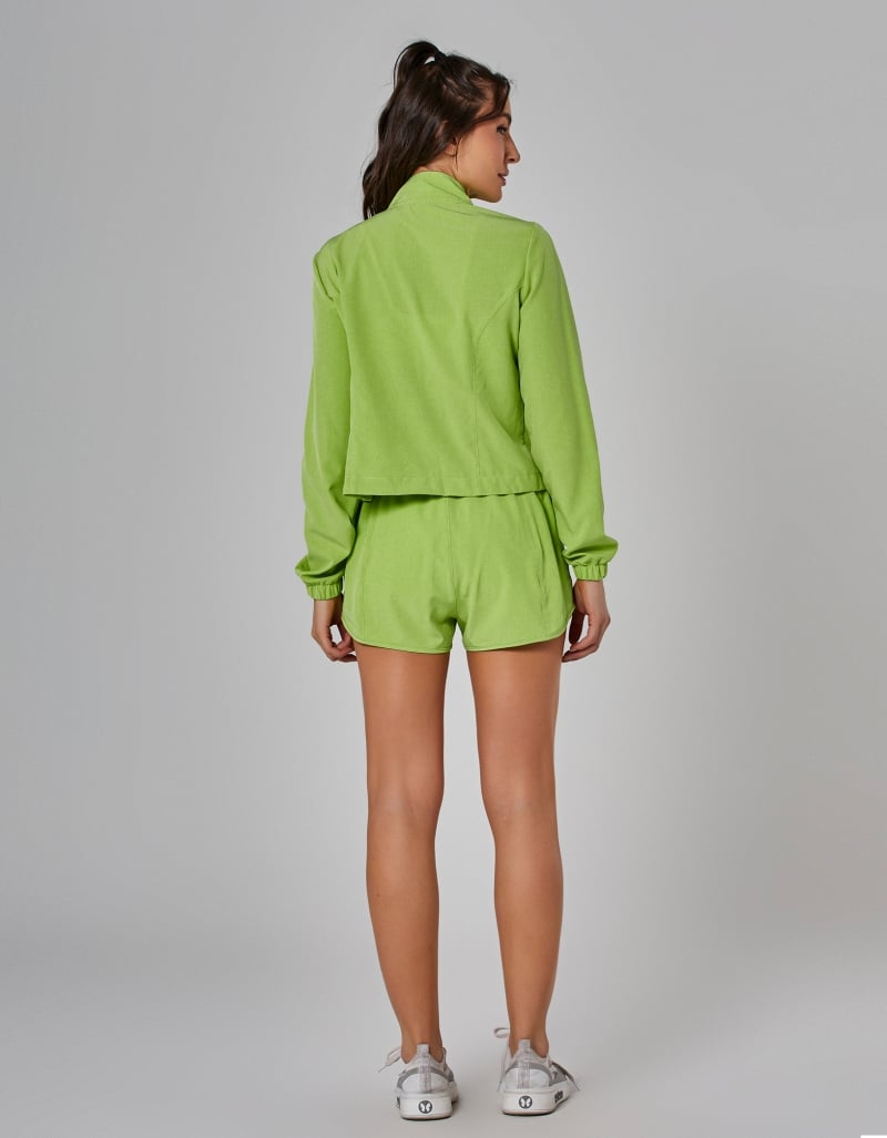 Vestem - Mint Green Blend Cropped Jacket - JAC250.I25.C0280 Vestem - Mint Green Blend Cropped Jacket - JAC250.I25.C0280