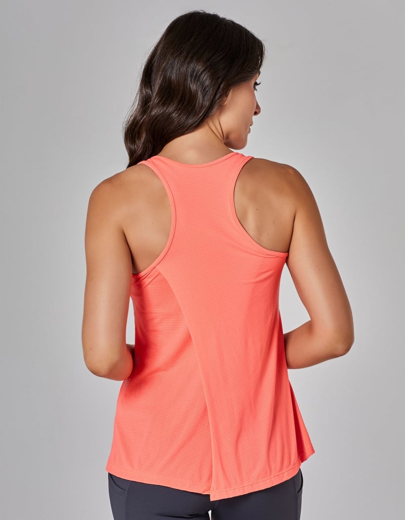 Vestem - Delmar Orange Camellia Tank Shirt - REG12.ESS.C0527 Vestem - Delmar Orange Camellia Tank Shirt - REG12.ESS.C0527
