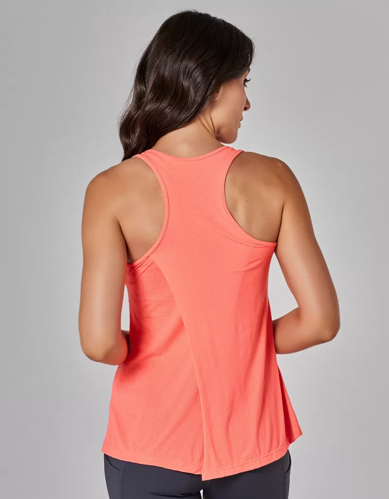 Vestem - Delmar Orange Camellia Tank Shirt - REG12.ESS.C0527