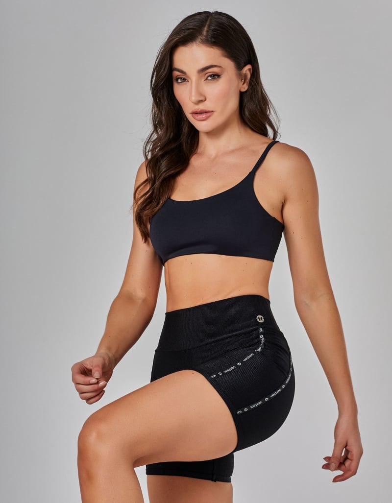 Vestem - Black Hype Shorts - SH648.I25.C0002 Vestem - Black Hype Shorts - SH648.I25.C0002