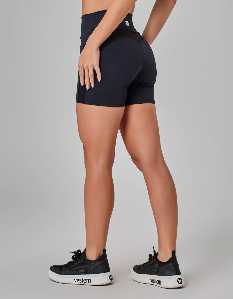 Vestem - Black Flow Shorts - SH651.I25.C0002