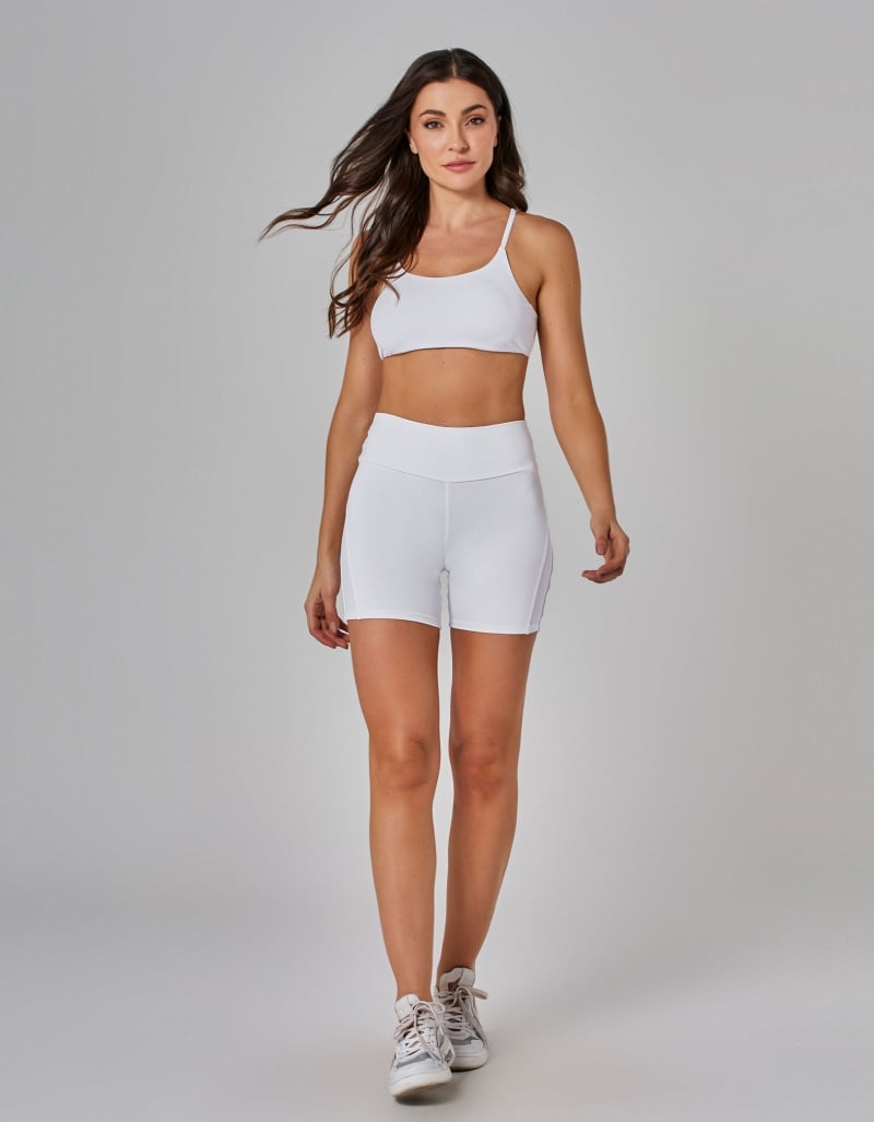 Vestem - White Flow Shorts - SH651.I25.C0001 Vestem - White Flow Shorts - SH651.I25.C0001