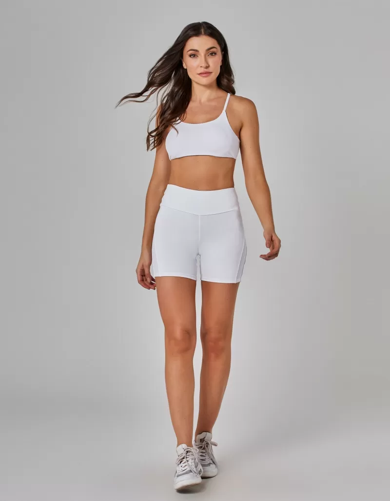 Vestem - White Flow Shorts - SH651.I25.C0001