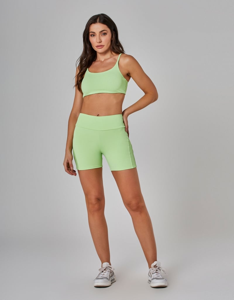Vestem - Mint Green Flow Shorts - SH651.I25.C0280 Vestem - Mint Green Flow Shorts - SH651.I25.C0280