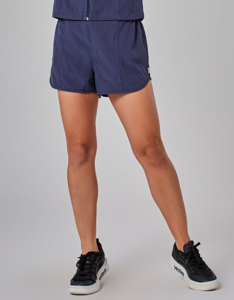 Vestem - Dark Navy Blend Running Shorts - SHR690.I25.C0173