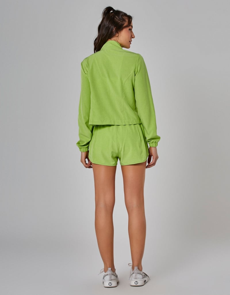 Vestem - Mint Green Blend Running Shorts - SHR690.I25.C0280