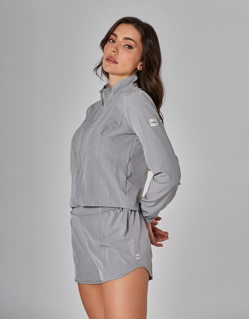 Vestem - Medium Grey Blend Running Shorts - SHR690.I25.C0531