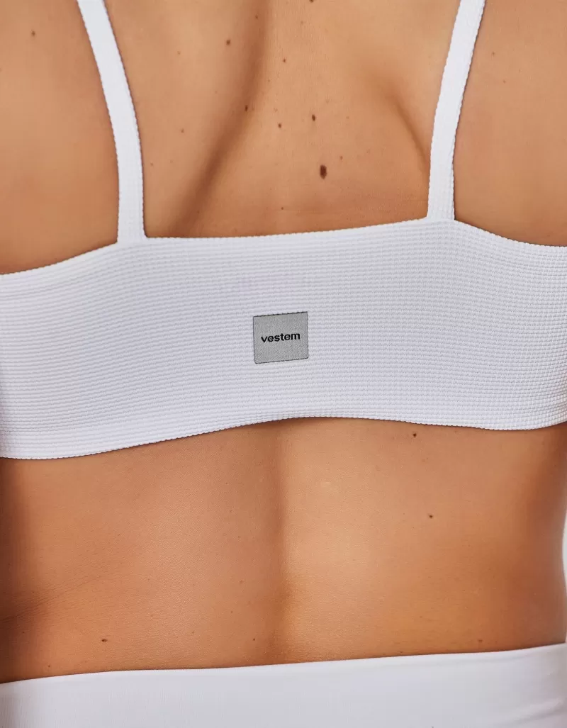 Vestem - White Flow Medium Support Top - TOP1083.I25.C0001