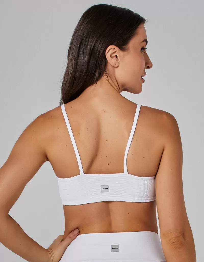 Vestem - White Flow Medium Support Top - TOP1083.I25.C0001