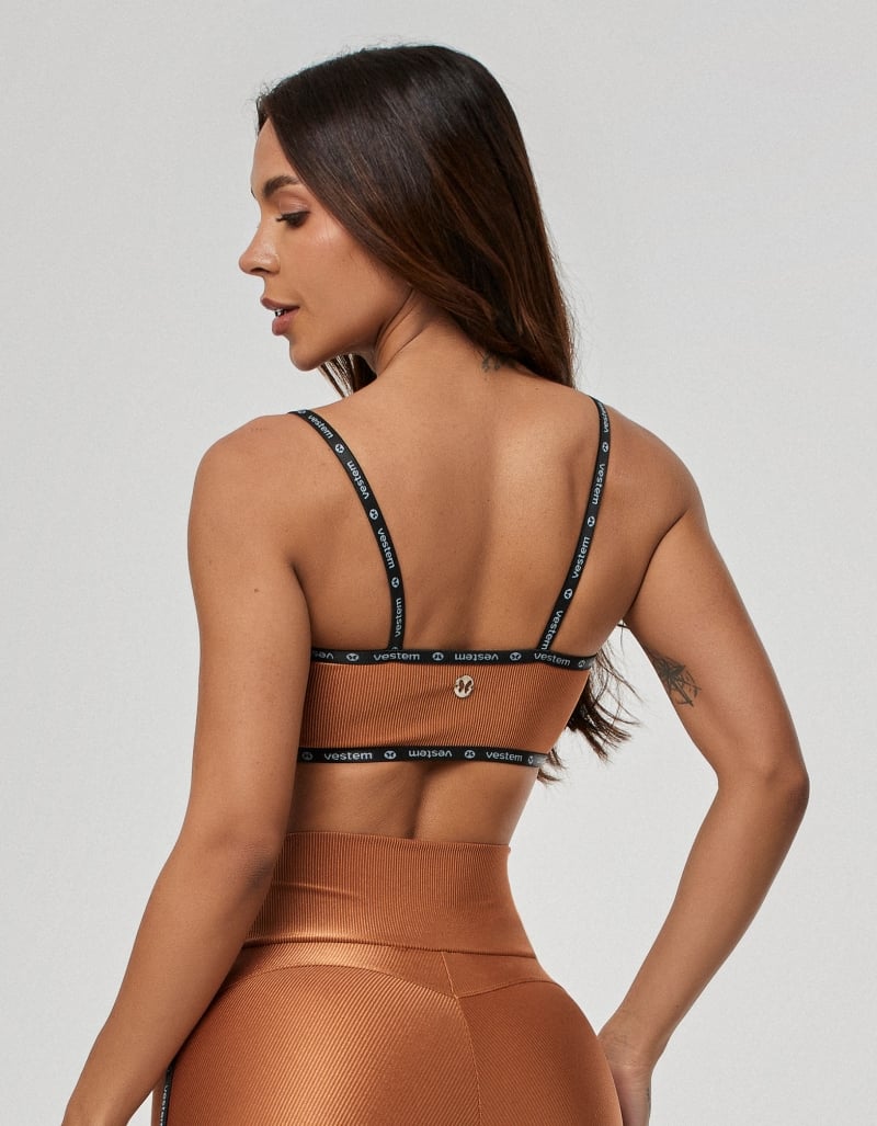 Vestem - Hype Light Support Top Cognac Brown - TOP1111.I25.C0552 Vestem - Hype Light Support Top Cognac Brown - TOP1111.I25.C0552