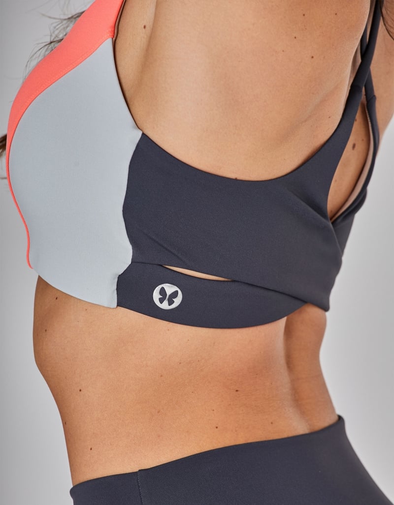 Vestem - Trek Carbox Medium Support Top in Camellia Orange - TOP1147.I25.C0559 Vestem - Trek Carbox Medium Support Top in Camellia Orange - TOP1147.I25.C0559