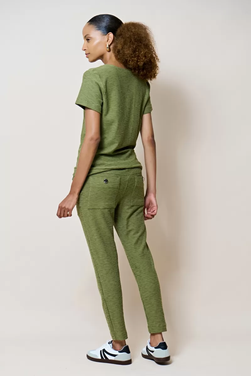 Hidrogênio - MOSS GREEN SHORT SLEEVE SWEATSHIRT - 18455046 Hidrogênio - MOSS GREEN SHORT SLEEVE SWEATSHIRT - 18455046
