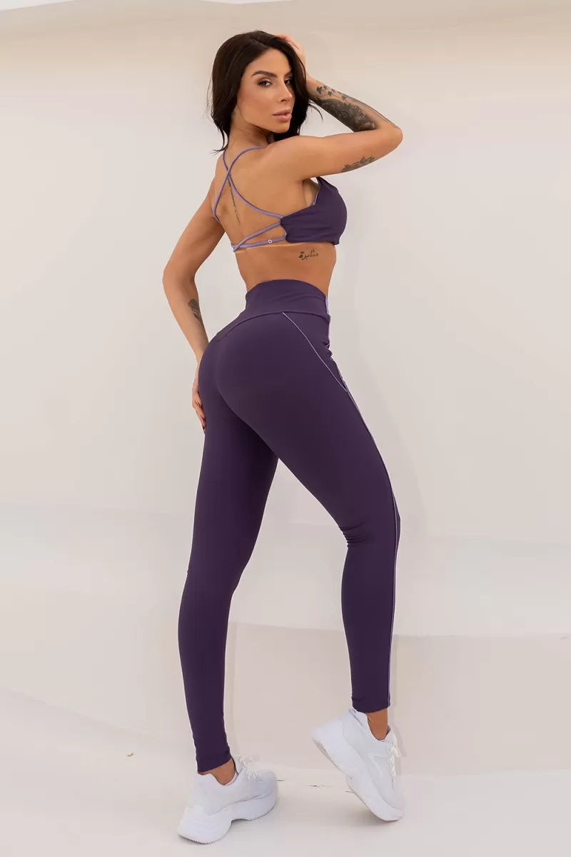 ZNG - AYLA PURPLE LEGGINGS - CIG812 ZNG - AYLA PURPLE LEGGINGS - CIG812