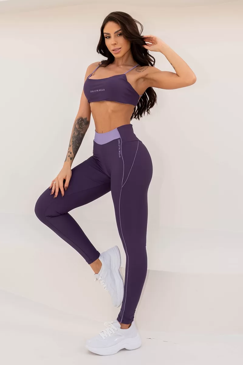 ZNG - AYLA PURPLE LEGGINGS - CIG812 ZNG - AYLA PURPLE LEGGINGS - CIG812