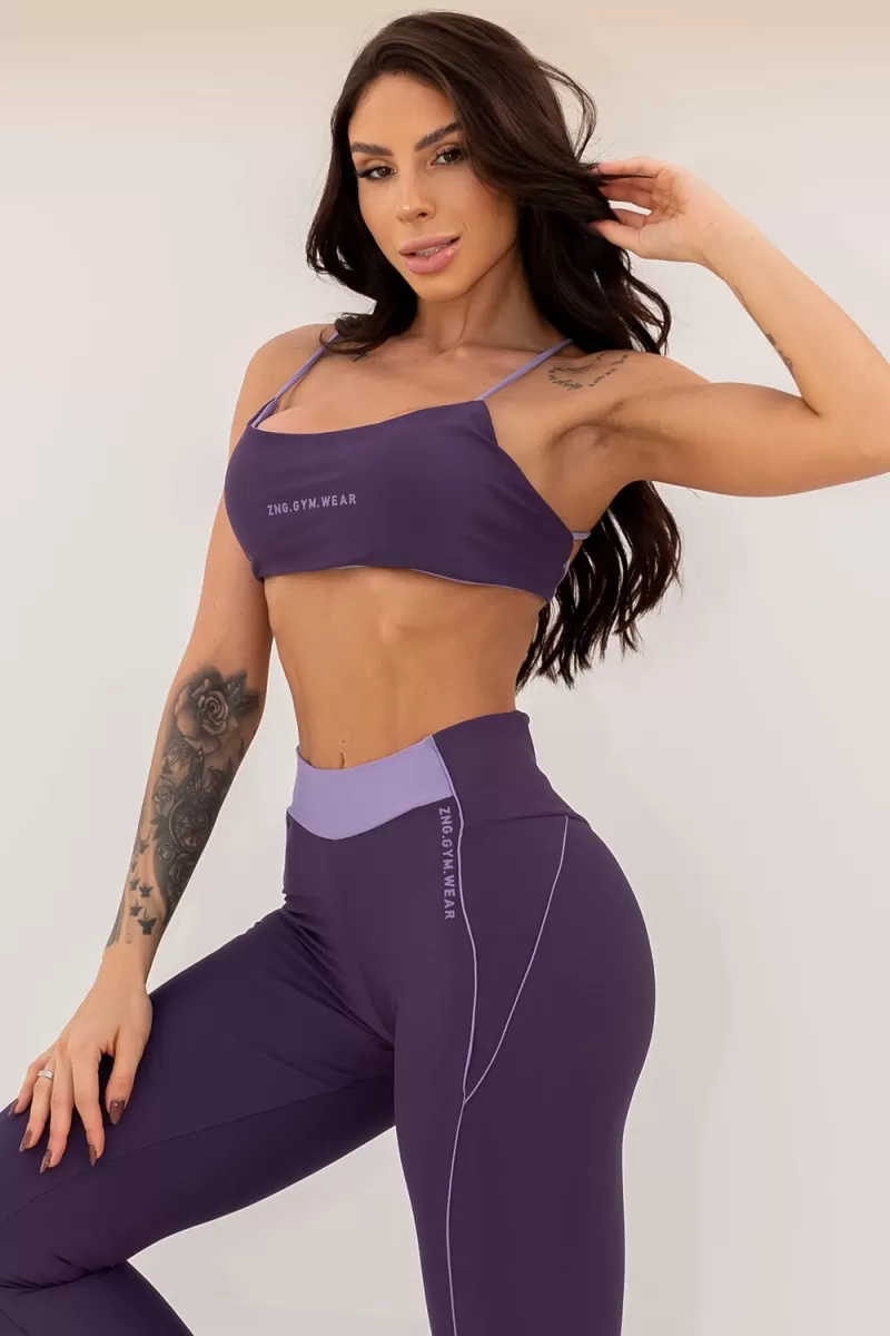 ZNG - AYLA PURPLE TOP - TOP612 ZNG - AYLA PURPLE TOP - TOP612