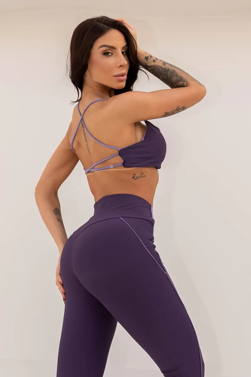 ZNG - AYLA PURPLE TOP - TOP612 ZNG - AYLA PURPLE TOP - TOP612
