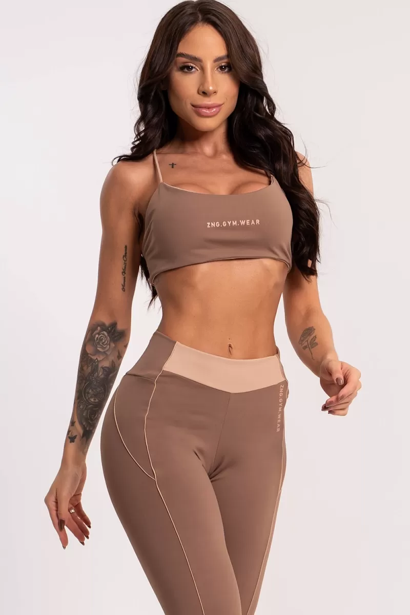 ZNG - TOP AYLA MOCHA MOUSSE - TOP613 ZNG - TOP AYLA MOCHA MOUSSE - TOP613