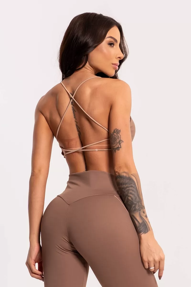 ZNG - TOP AYLA MOCHA MOUSSE - TOP613 ZNG - TOP AYLA MOCHA MOUSSE - TOP613