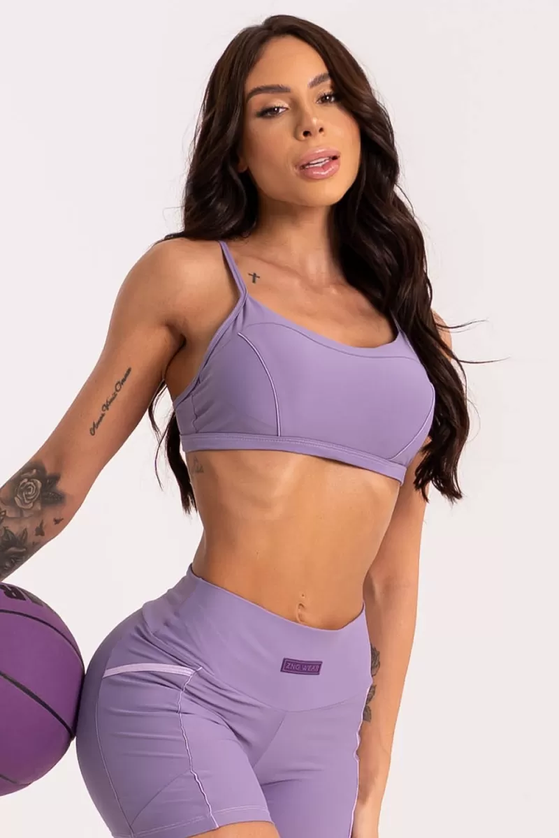 ZNG - LUANE PURPLE TOP - TOP633