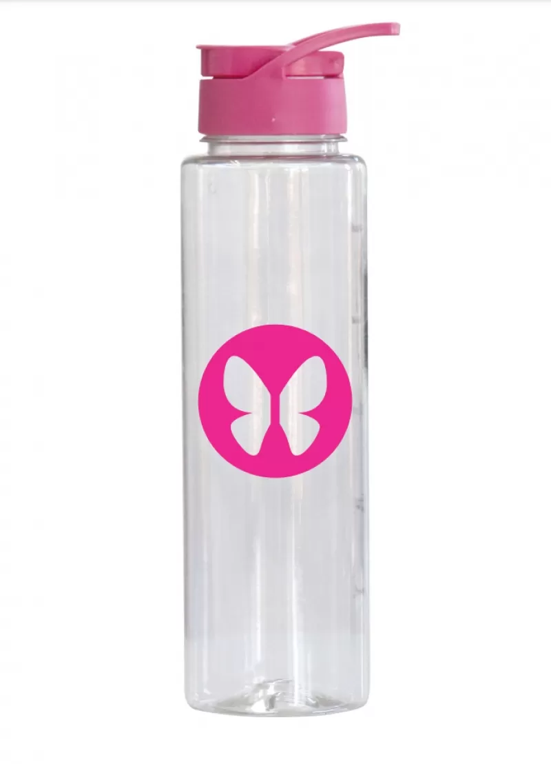 Vestem - Crystal Bottle with Colored Lid 600ml Pink - GAR01.C0006 Vestem - Crystal Bottle with Colored Lid 600ml Pink - GAR01.C0006
