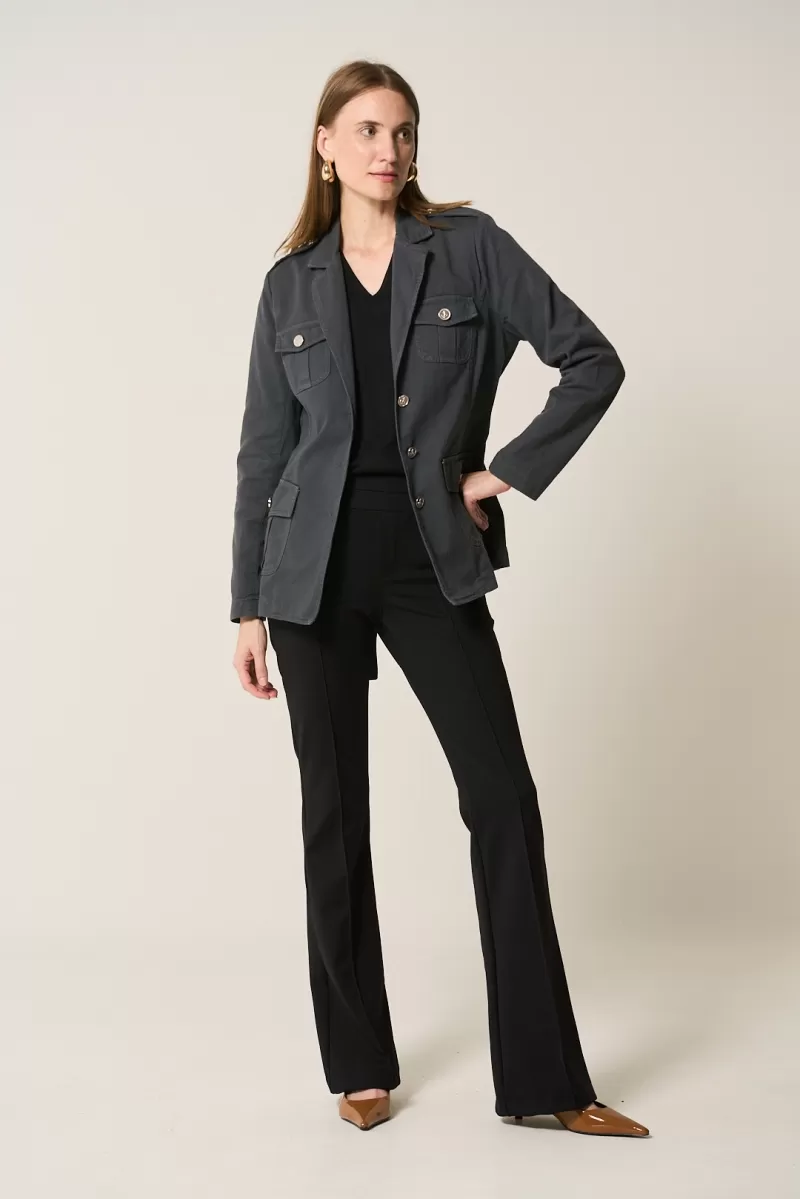 Hidrogênio - BUZIOS GRAY JACKET WITH STRIP - 19651030 Hidrogênio - BUZIOS GRAY JACKET WITH STRIP - 19651030