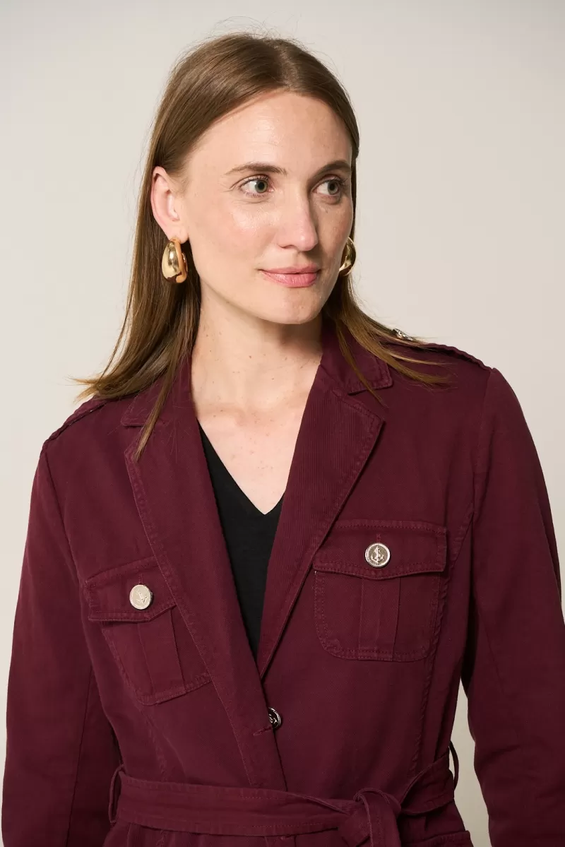 Hidrogênio - JACKET WITH BROWN BUZIOS STRIP - 19651097 Hidrogênio - JACKET WITH BROWN BUZIOS STRIP - 19651097