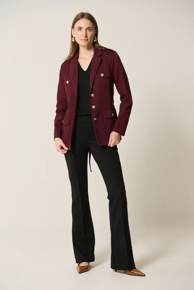 Hidrogênio - JACKET WITH BROWN BUZIOS STRIP - 19651097 Hidrogênio - JACKET WITH BROWN BUZIOS STRIP - 19651097