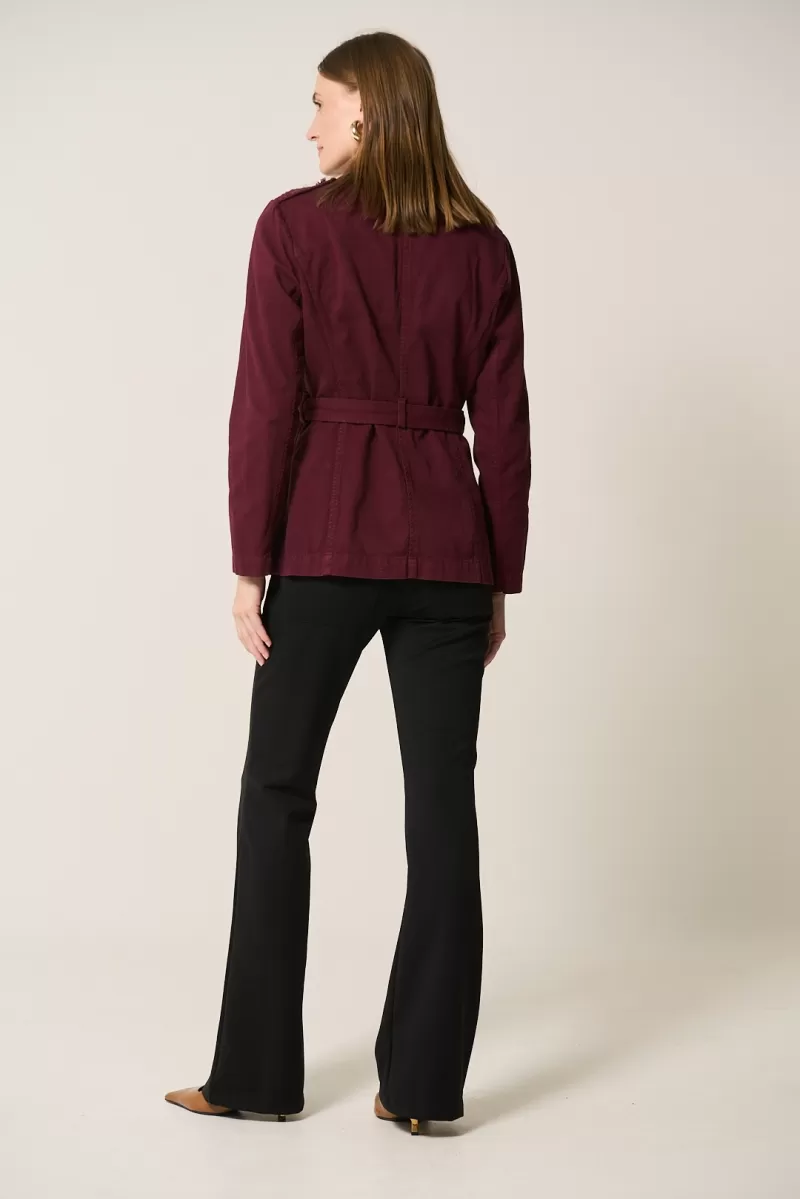 Hidrogênio - JACKET WITH BROWN BUZIOS STRIP - 19651097 Hidrogênio - JACKET WITH BROWN BUZIOS STRIP - 19651097
