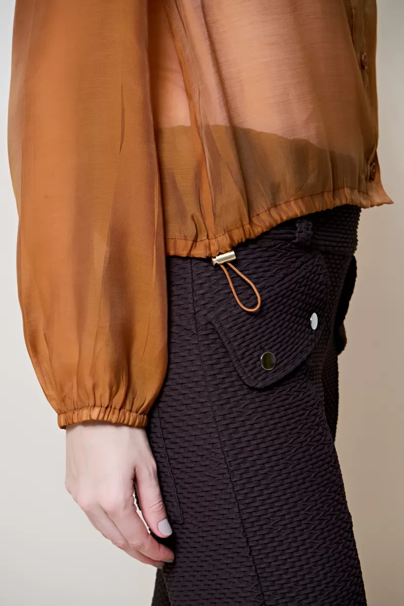 Hidrogênio - VANESSA EXPRESSO FLARE PANTS WITH LAPELS - 20300225 Hidrogênio - VANESSA EXPRESSO FLARE PANTS WITH LAPELS - 20300225
