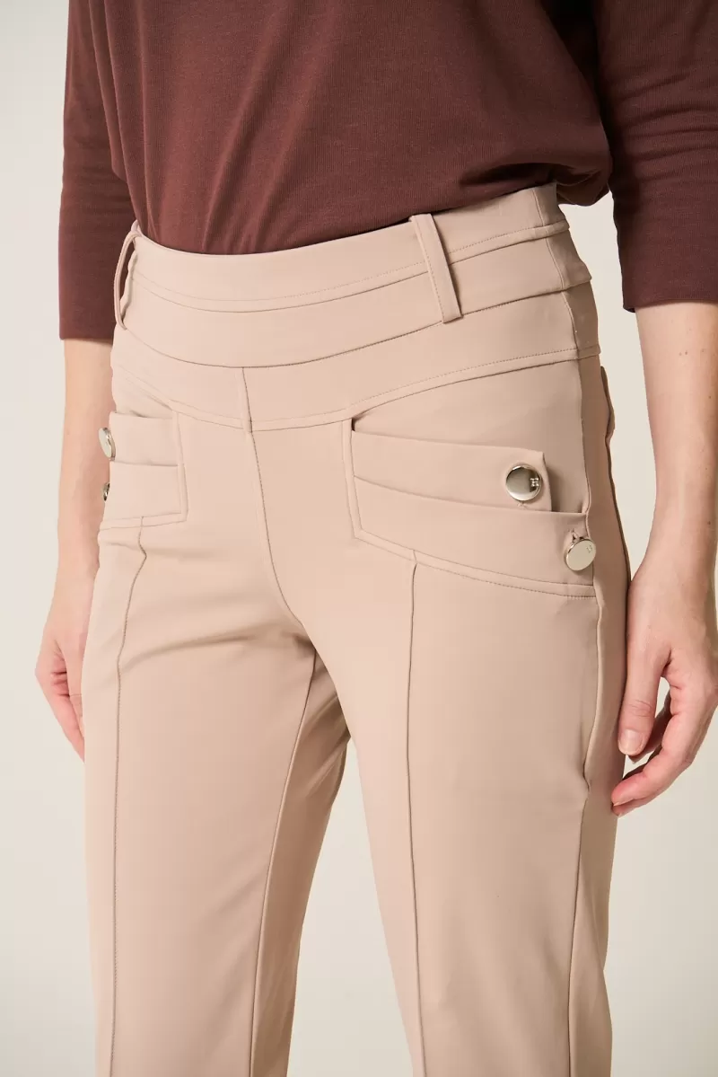Hidrogênio - AMORA FLARE CHOCOLATE PANTS - 20301032 Hidrogênio - AMORA FLARE CHOCOLATE PANTS - 20301032