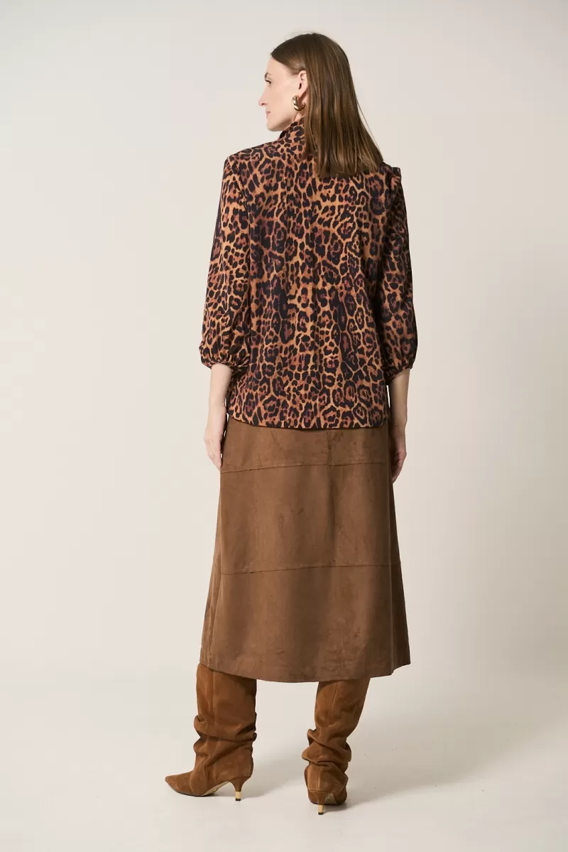 Hidrogênio - LEOPARD BOLERO STYLE COAT - 20274549 Hidrogênio - LEOPARD BOLERO STYLE COAT - 20274549