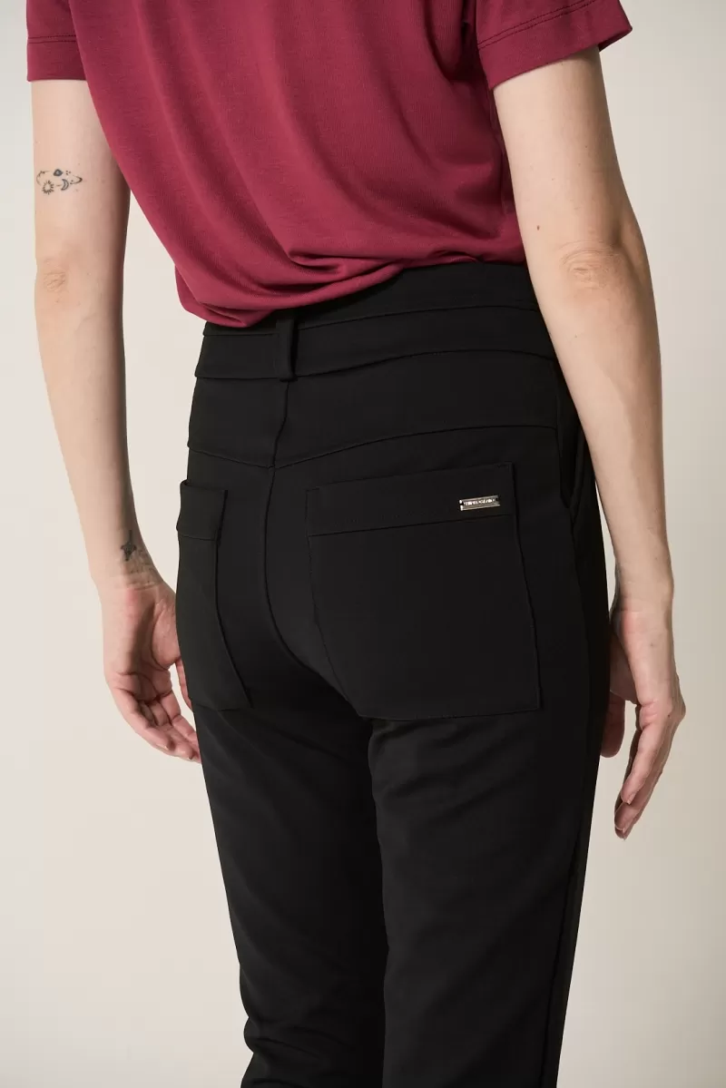 Hidrogênio - SHEILA BLACK FISHERMAN PANTS - 20262001 Hidrogênio - SHEILA BLACK FISHERMAN PANTS - 20262001