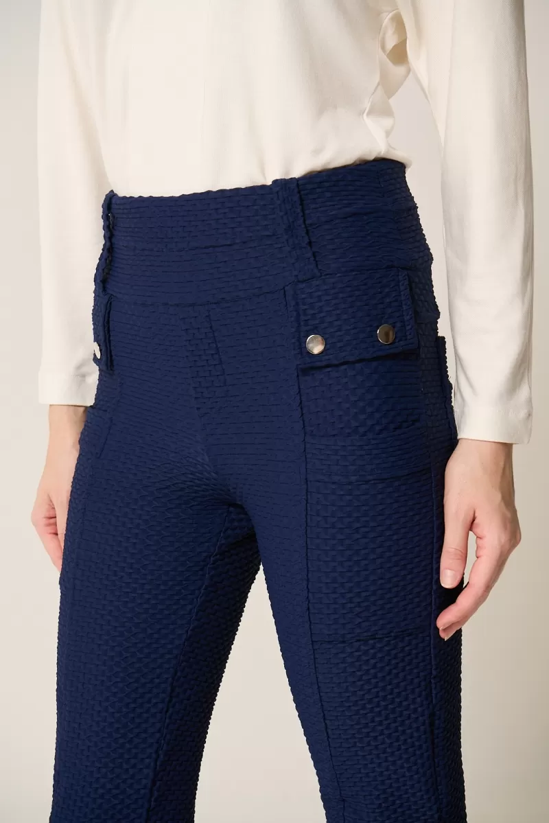 Hidrogênio - FELIPA NAVY FISHERMAN PANTS - 20305004 Hidrogênio - FELIPA NAVY FISHERMAN PANTS - 20305004