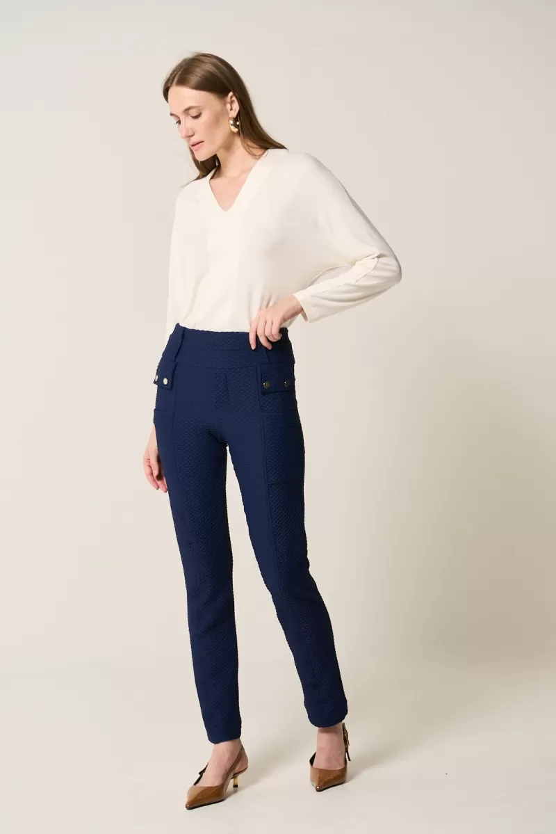 Hidrogênio - FELIPA NAVY FISHERMAN PANTS - 20305004 Hidrogênio - FELIPA NAVY FISHERMAN PANTS - 20305004