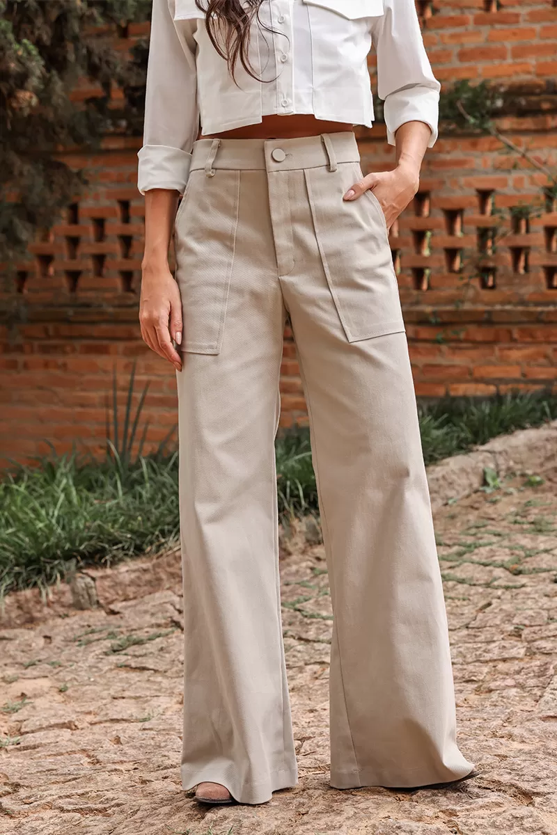 Dot Clothing - Pants Twill Dot Clothing Mandi Areia - 2635AREIA Dot Clothing - Pants Twill Dot Clothing Mandi Areia - 2635AREIA